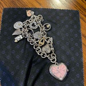 Brighton breast cancer bracelet with watch